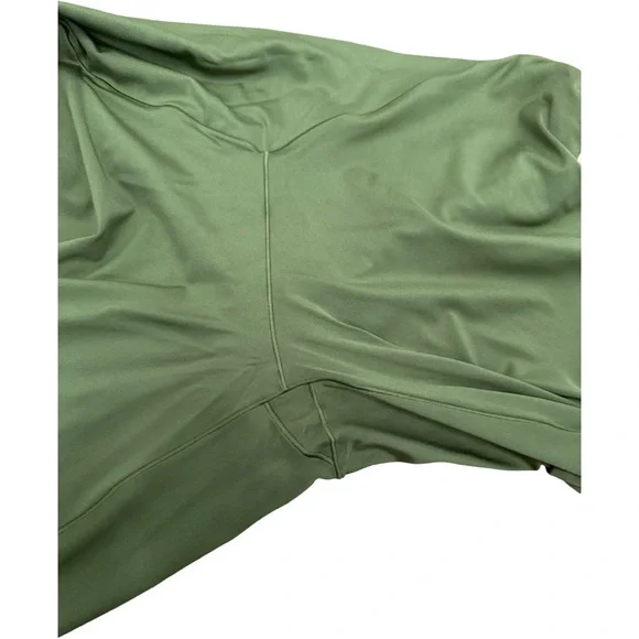 Aerie Crossover Olive 3/4 Crop Hi Rise - Picture 4 of 5